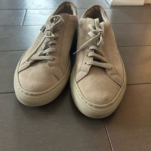 Used like new common projects tan suede in 7.5US